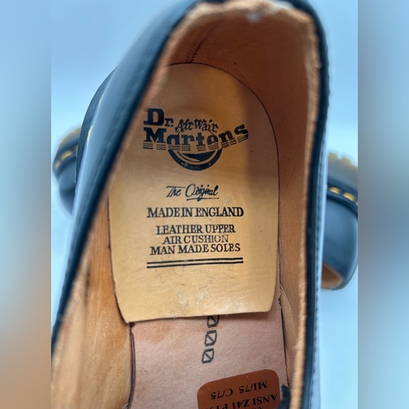 NEW VTG RARE 90s DR MARTENS 1925 3 EYE OXFORD BOOT MADE IN ENGLISH SZ 6 SHOE - Picture 13 of 15